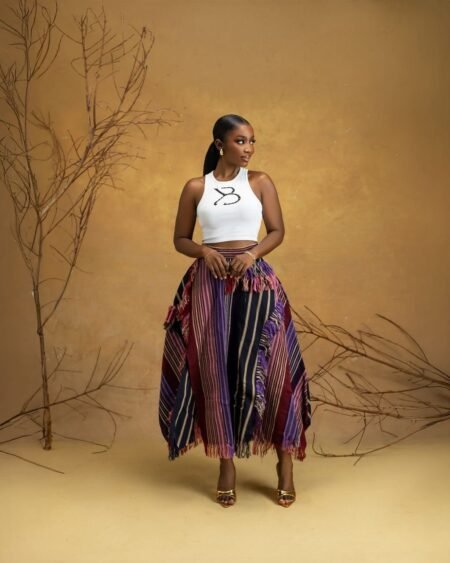 Korede Skirt and Bx monogram short tank top