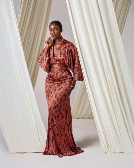 Orchid Silk dress