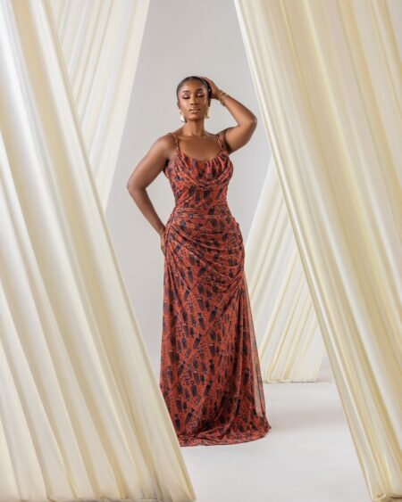 Orchid Spaghetti Strap Maxi Dress