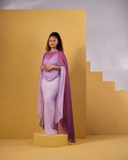 Kora cape set (purple)