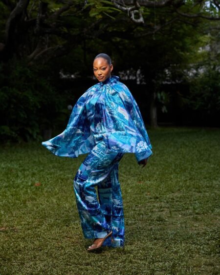 Pitakwa Cape Top & Pant Set